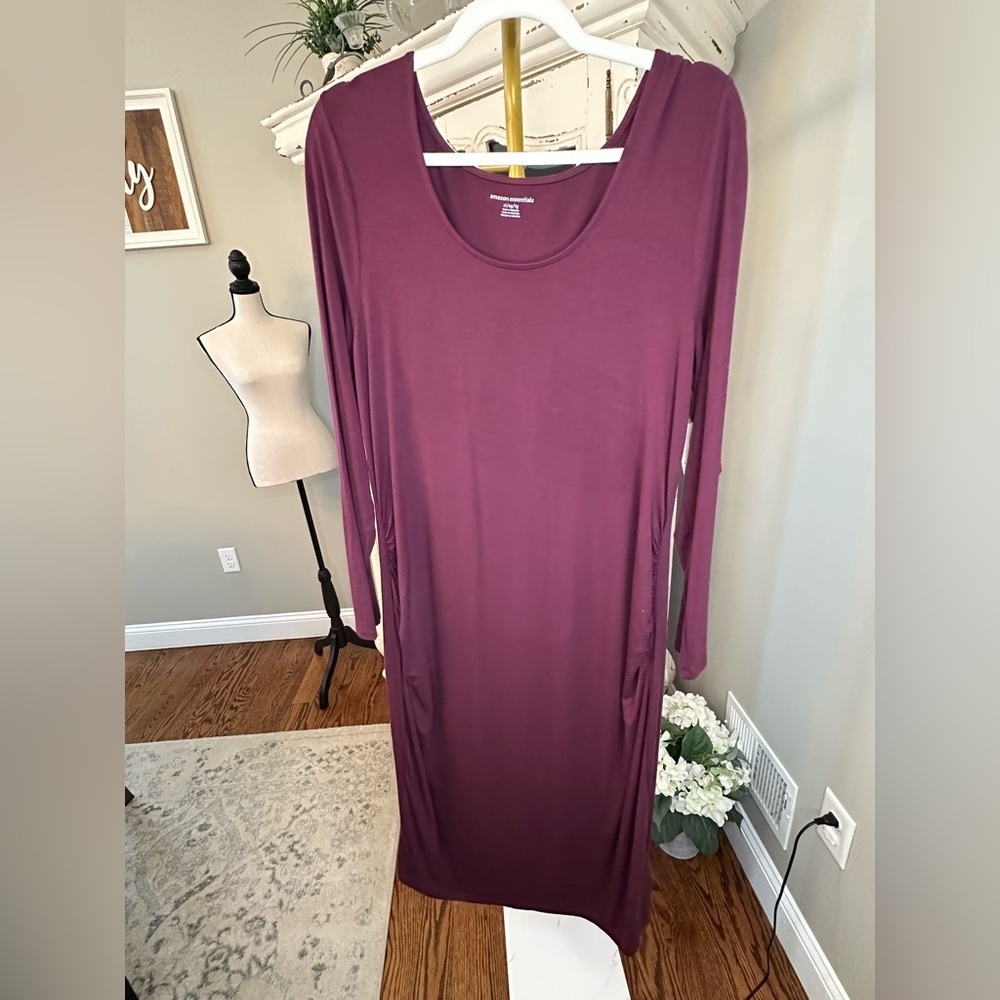Maternity Style BurgundyMaxi - XL